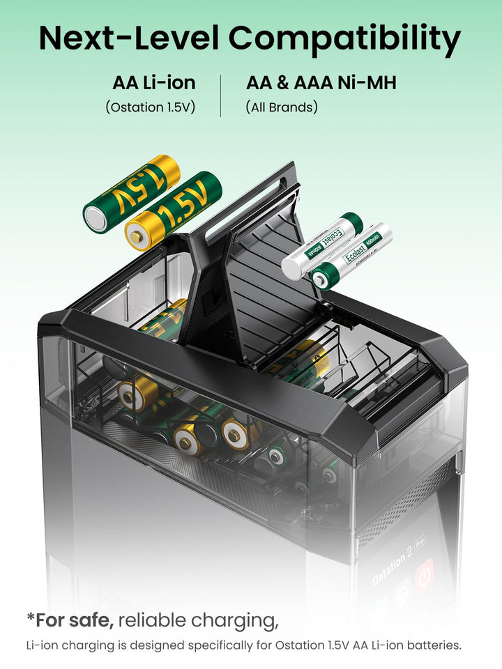 Ostation 2 Pro 3 in 1 Rechargeable Battery Charging Station - Bang Bang Airsoft