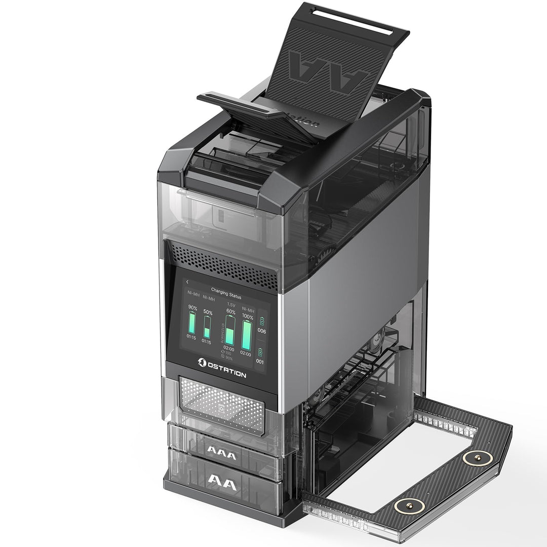 Ostation 2 Pro 3 in 1 Rechargeable Battery Charging Station - Bang Bang Airsoft