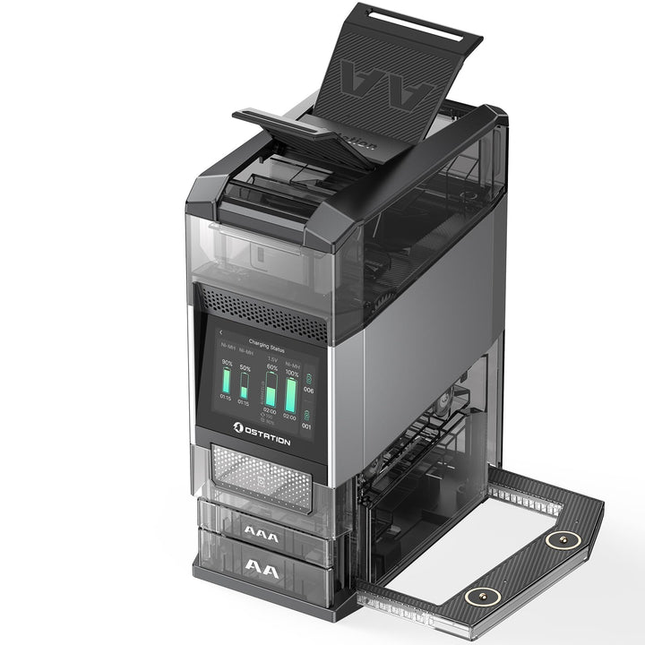 Ostation 2 Pro 3 in 1 Rechargeable Battery Charging Station - Bang Bang Airsoft