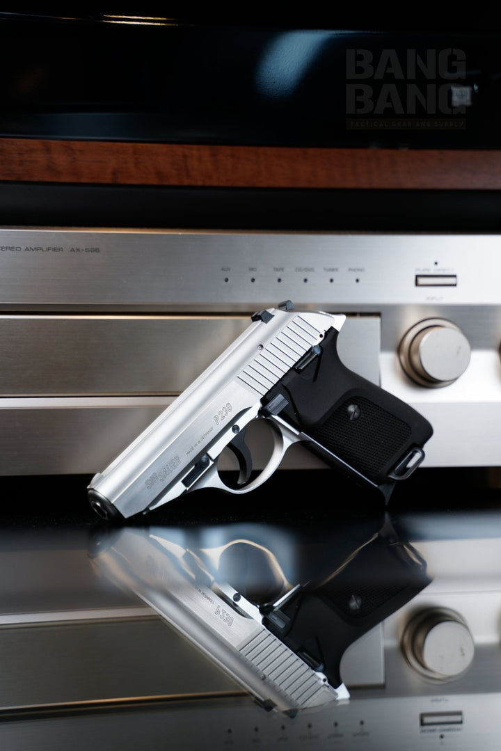 PAC Custom Stainless Steel KSC P230 GBBP - JP Ver. - Bang Bang Airsoft
