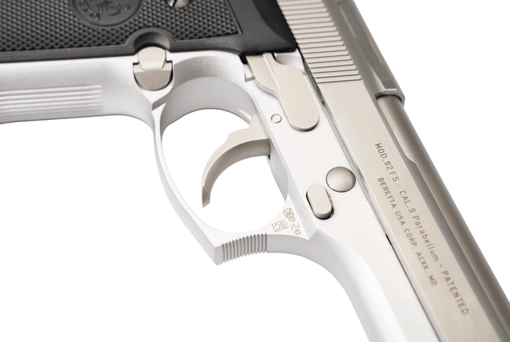 PAC Stainless Steel 92FS GBBP - IT Style (Marui M9 / M9A1 base) - Bang Bang Airsoft