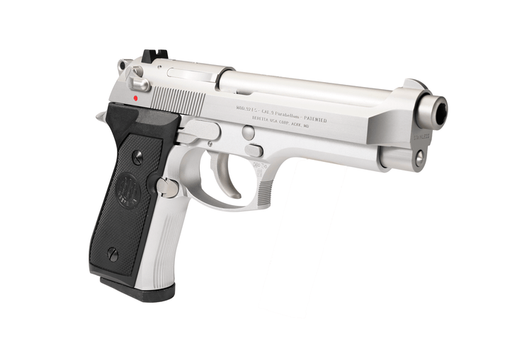 PAC Stainless Steel 92FS GBBP - IT Style (Marui M9 / M9A1 base) - Bang Bang Airsoft