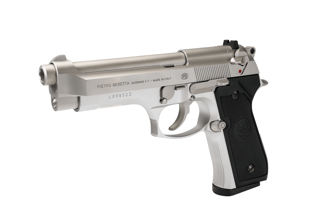 PAC Stainless Steel 92FS GBBP - IT Style (Marui M9 / M9A1 base) - Bang Bang Airsoft