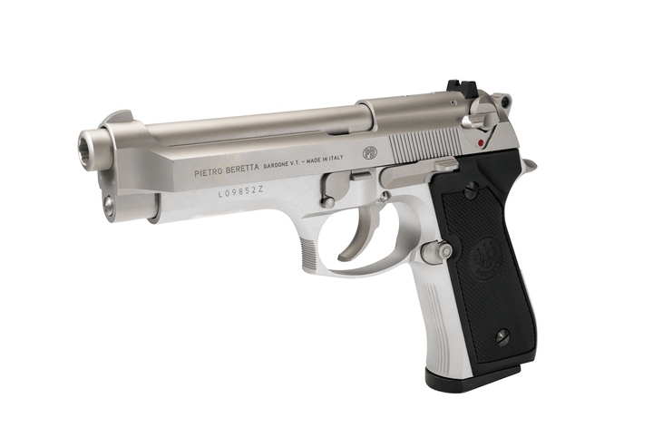 PAC Stainless Steel 92FS GBBP - IT Style (Marui M9 / M9A1 base) - Bang Bang Airsoft