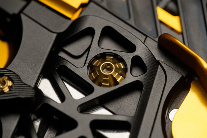 Bang Bang Custom Dr. Black Type 505 Style Hi-Capa 5.1 GBBP (TM Base) -Gold Match