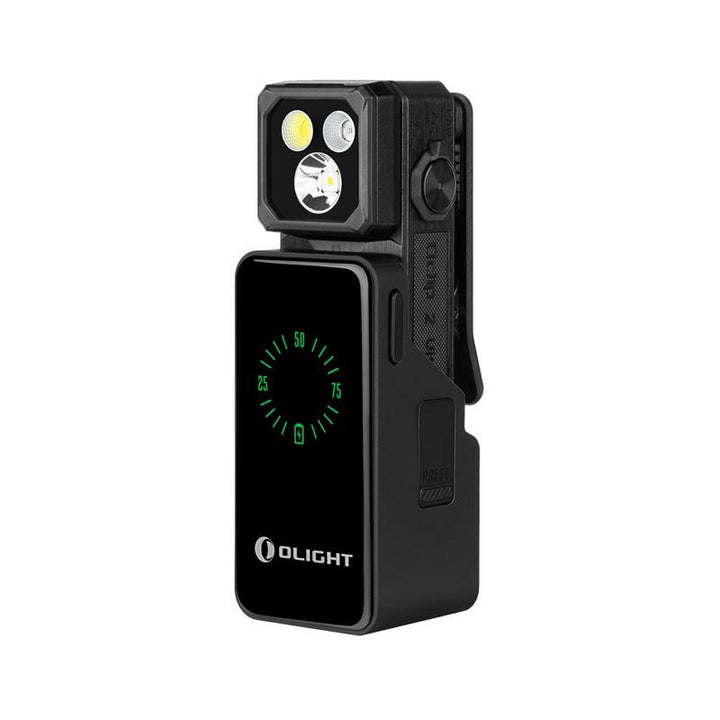 Olight Oclip 2 Ultra Premium Clip Style Flashlight with Charging Dock