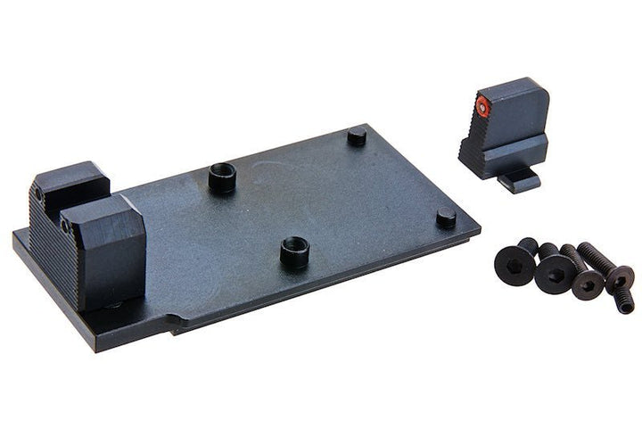 Pro Arms SIG Sauer P320 M17 / M18 / XCARRY GBB Tritium Suppressor Sight (Orange) - Bang Bang Airsoft
