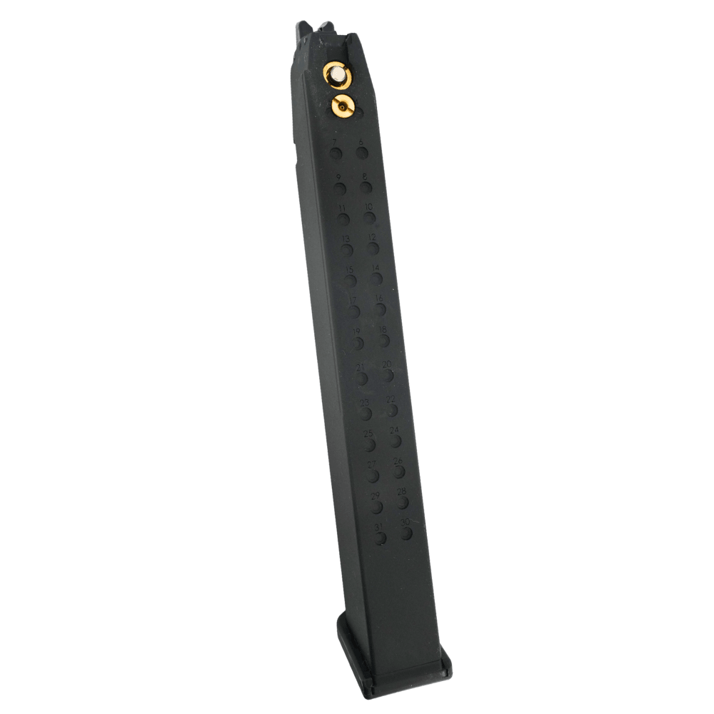 Reload G18C Lightweight Gas Magazine (50 rounds, Compatible with VFC G18C, VFC MAXIM Defense MD9 - K) - Bang Bang Airsoft