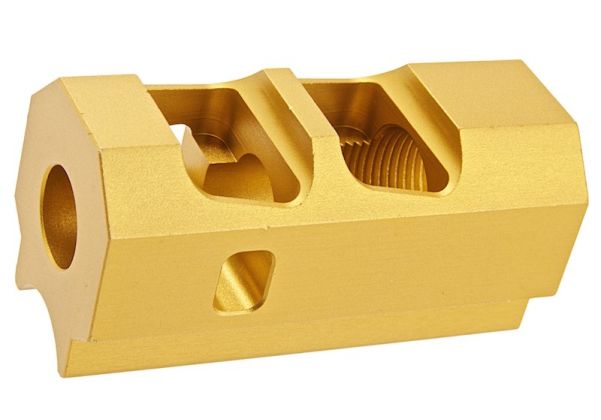 Revanchist Airsoft 14mm CCW INF Style Compensator for Hicapa Series Airsoft GBB Pistol - Bang Bang Airsoft