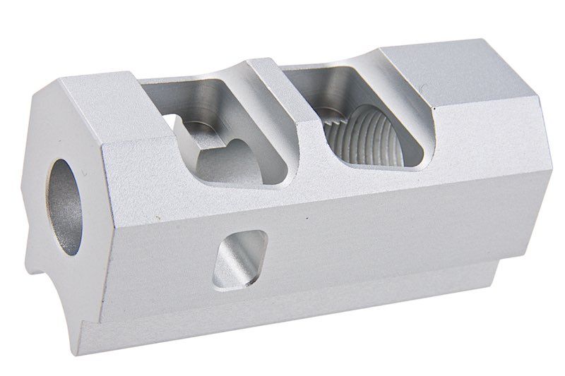 Revanchist Airsoft 14mm CCW INF Style Compensator for Hicapa Series Airsoft GBB Pistol - Bang Bang Airsoft