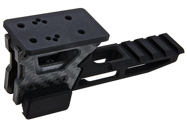 Revanchist Airsoft 2.26" Modular Optics Mount V2 (Amphibious Red - Dot Sight Mount and Laser Devices Riser) - Bang Bang Airsoft
