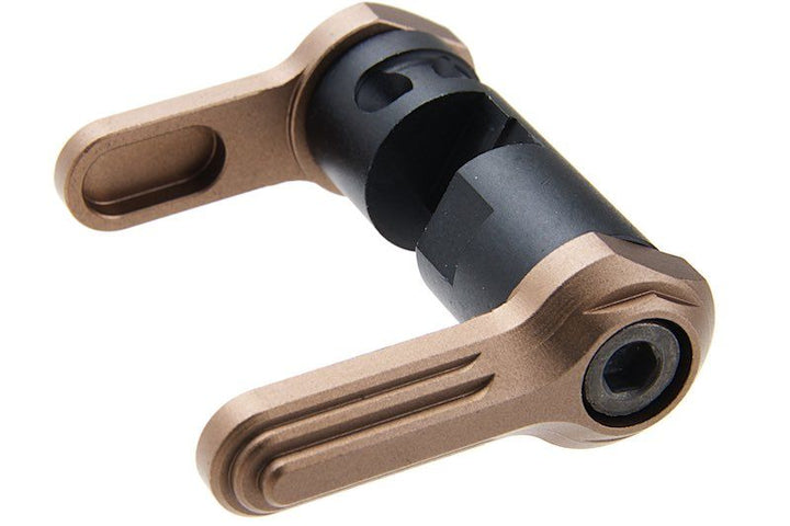 Revanchist Airsoft Ambi Selector (60 degree) Type B For Marui M4 MWS (Tan) - Bang Bang Airsoft