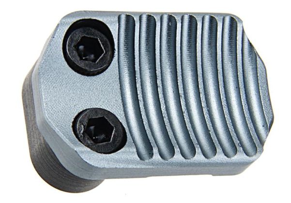 Revanchist Airsoft Mag Release Type B For Marui M4 MWS (Grey) - Bang Bang Airsoft