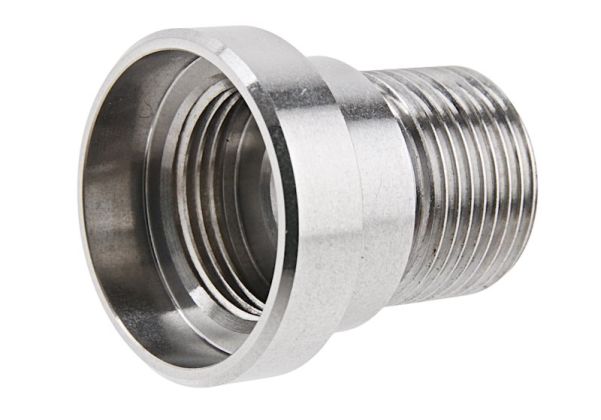 Revanchist Airsoft Stainless Steel 14mm CCW Adaptor for VFC MP5, MP5K GBB - Bang Bang Airsoft