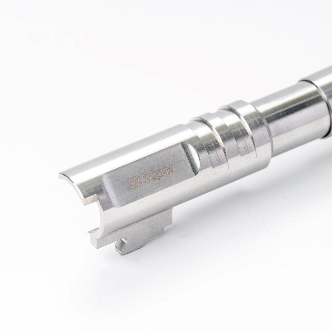 Revanchist Airsoft Stainless Steel Compensator Outer Barrel For Hicapa 4.3 Airsoft GBB Pistols - Bang Bang Airsoft