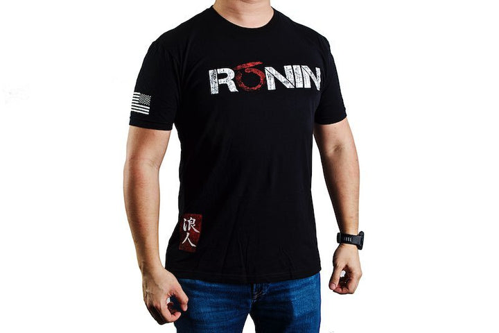 Ronin Tactics 'Bushido' T-Shirt (Black, XL Size) - Bang Bang Airsoft