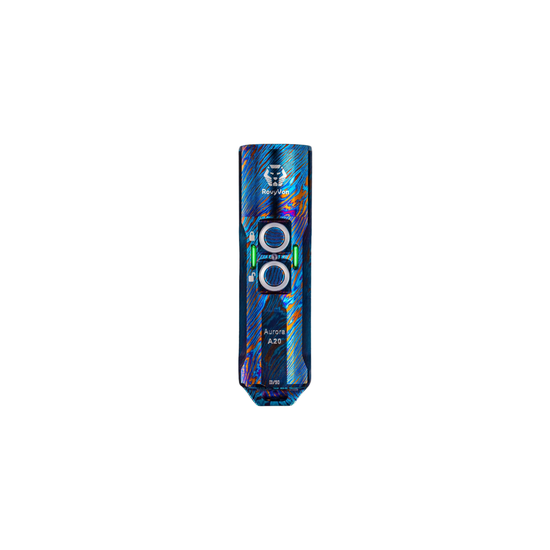 Rovyvon Aurora A20 (G2) Timascus Limited EDC LED Flashlight - Bang Bang Airsoft