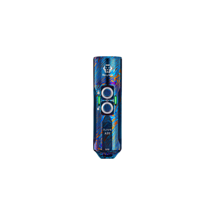 Rovyvon Aurora A20 (G2) Timascus Limited EDC LED Flashlight - Bang Bang Airsoft