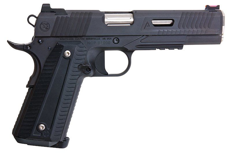 RWA NIGHTHAWK CUSTOM AGENT 2 CO2 AIRSOFT PISTOL - BLACK (STEEL VERSION) - Bang Bang Airsoft