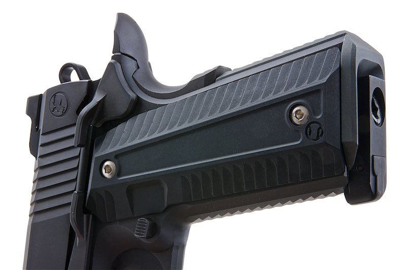 RWA NIGHTHAWK CUSTOM AGENT 2 CO2 AIRSOFT PISTOL - BLACK (STEEL VERSION) - Bang Bang Airsoft