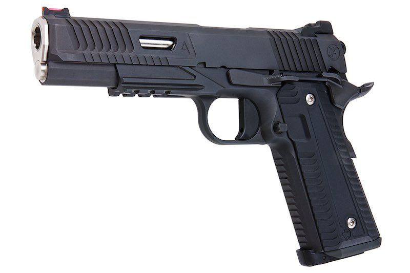 RWA NIGHTHAWK CUSTOM AGENT 2 CO2 AIRSOFT PISTOL - BLACK (STEEL VERSION) - Bang Bang Airsoft