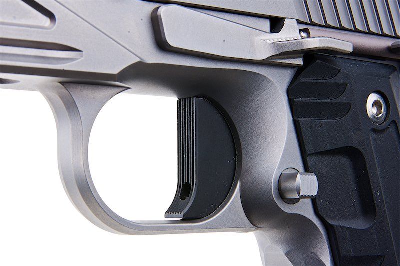 RWA NIGHTHAWK CUSTOM AGENT 2 CO2 AIRSOFT PISTOL - STAINLESS STEEL VERSION - Bang Bang Airsoft