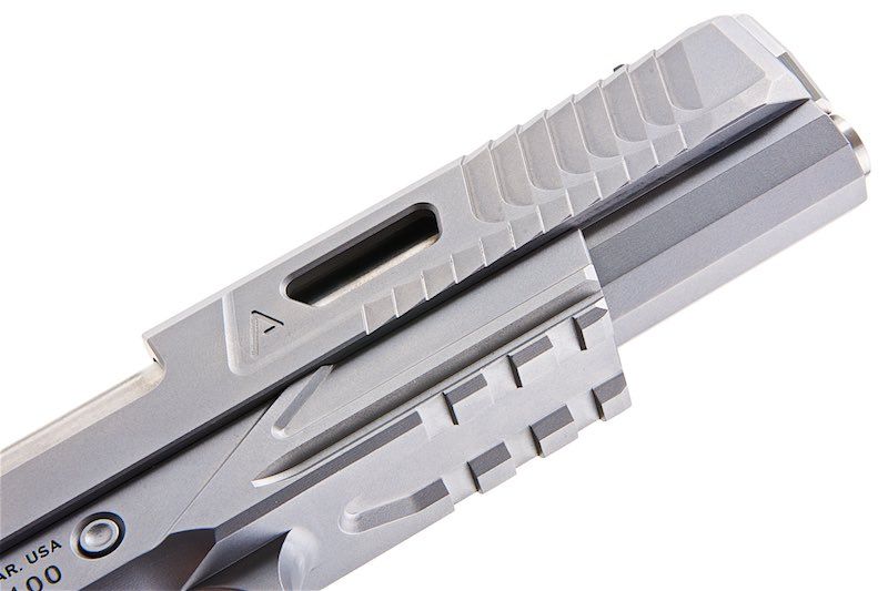 RWA NIGHTHAWK CUSTOM AGENT 2 CO2 AIRSOFT PISTOL - STAINLESS STEEL VERSION - Bang Bang Airsoft