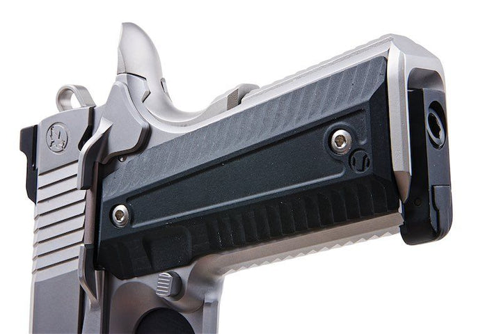 RWA NIGHTHAWK CUSTOM AGENT 2 CO2 AIRSOFT PISTOL - STAINLESS STEEL VERSION - Bang Bang Airsoft