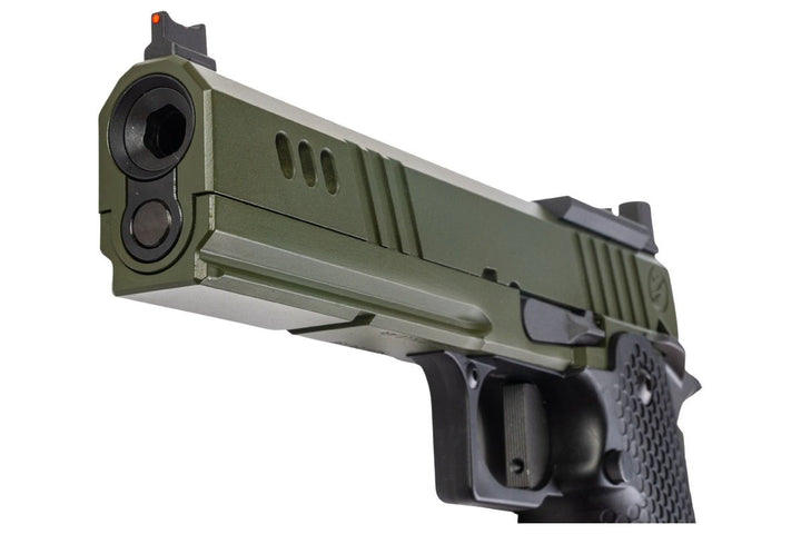 RWA Nighthawk Custom BDS9 OD Green GBB Airsoft Pistol - Bang Bang Airsoft