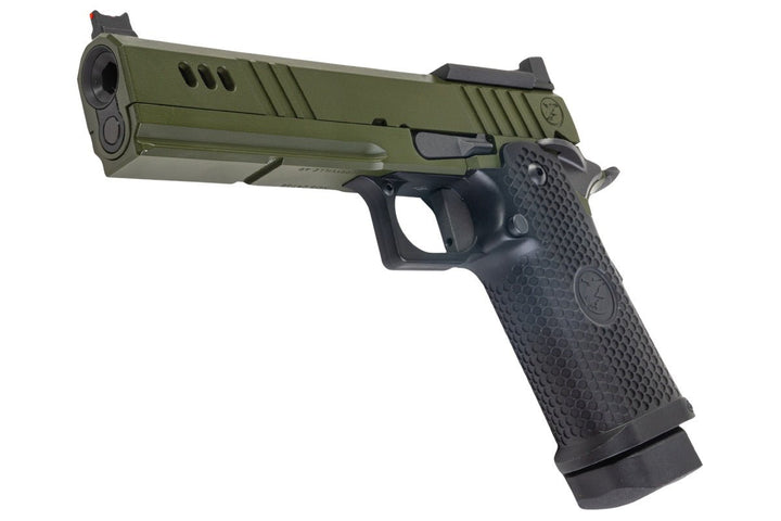 RWA Nighthawk Custom BDS9 OD Green GBB Airsoft Pistol - Bang Bang Airsoft