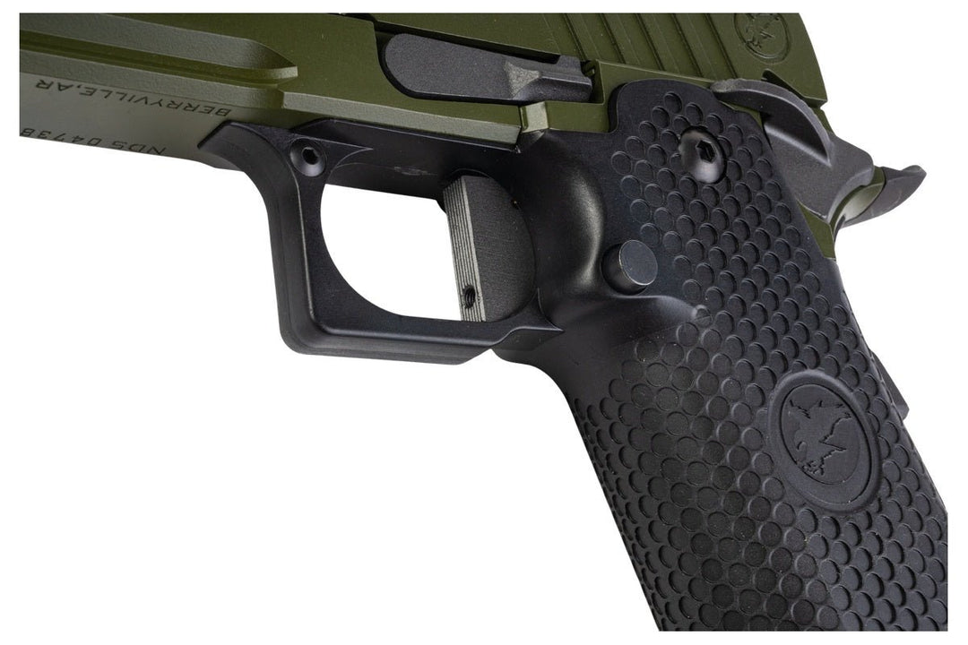 RWA Nighthawk Custom BDS9 OD Green GBB Airsoft Pistol - Bang Bang Airsoft