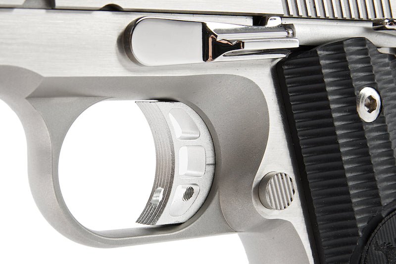 RWA Nighthawk Custom GRP Stainless Steel CO2 Airsoft Pistol - Limited Edition - Bang Bang Airsoft