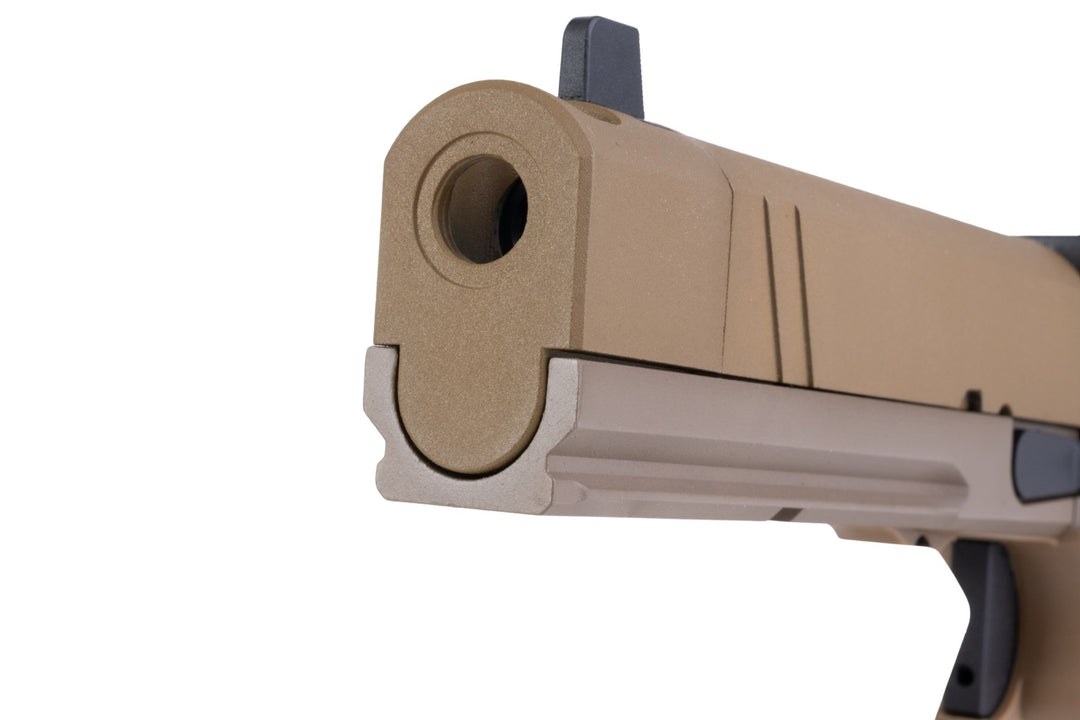 RWA Nighthawk Custom Sand Hawk Airsoft GBB Pistol - Bang Bang Airsoft