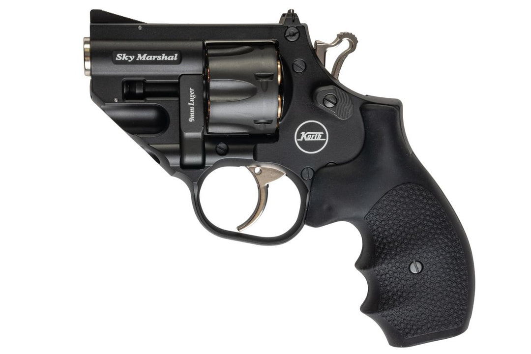 RWA x ARES Korth Sky Marshal CO2 Revolver Airsoft - Bang Bang Airsoft