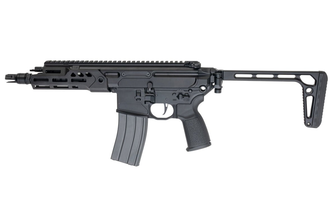Salvo Precision MCX Rattler LT RSAR999 7.75 inch MWS GBB Airsoft Rifle - BK (Stainless Steel Bolt) - Bang Bang Airsoft