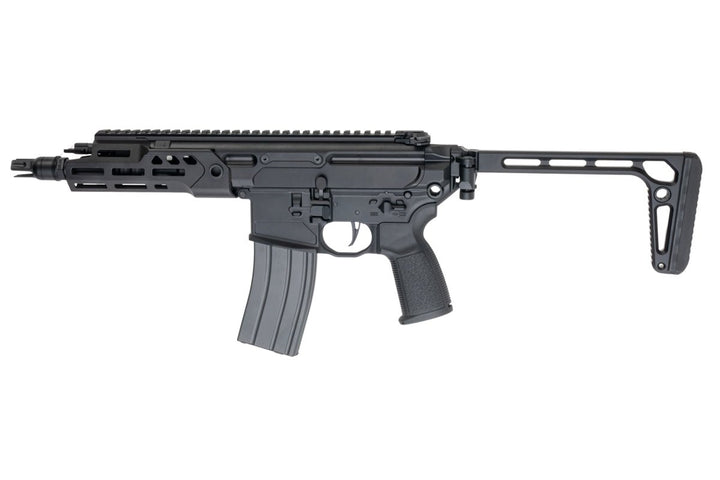 Salvo Precision MCX Rattler LT RSAR999 7.75 inch MWS GBB Airsoft Rifle - BK (Stainless Steel Bolt) - Bang Bang Airsoft