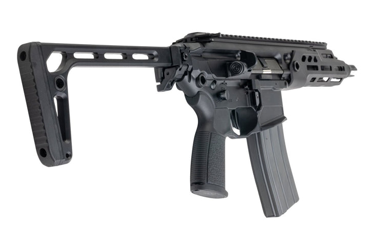 Salvo Precision MCX Rattler LT RSAR999 7.75 inch MWS GBB Airsoft Rifle - BK (Stainless Steel Bolt) - Bang Bang Airsoft