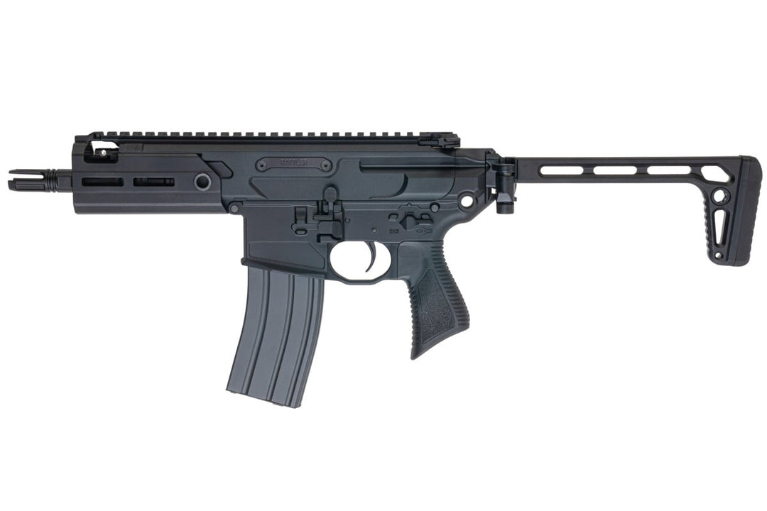 Salvo Precision MWS MCX Rattler .300BLK GBB Airsoft - 5.5 inch (G104 - 2A, No Marking) - Black - Bang Bang Airsoft