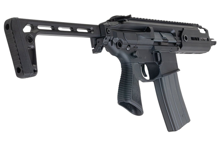 Salvo Precision MWS MCX Rattler .300BLK GBB Airsoft - 5.5 inch (G104 - 2A, No Marking) - Black - Bang Bang Airsoft