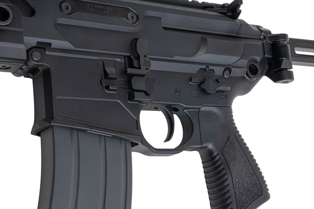 Salvo Precision MWS MCX Rattler .300BLK GBB Airsoft - 5.5 inch (G104 - 2A, No Marking) - Black - Bang Bang Airsoft