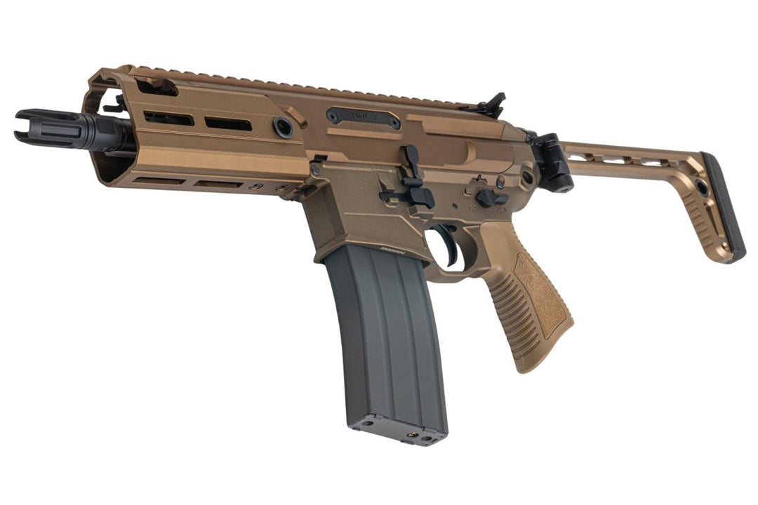 Salvo Precision MWS MCX Rattler .300BLK GBB Airsoft - 5.5 inch (G104 - 2A, No Marking) - Dark Earth - Bang Bang Airsoft