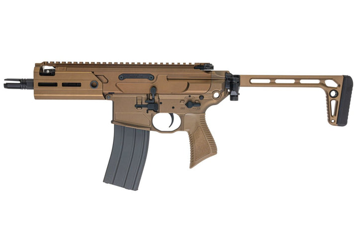 Salvo Precision MWS MCX Rattler .300BLK GBB Airsoft - 5.5 inch (G104 - 2A, No Marking) - Dark Earth - Bang Bang Airsoft