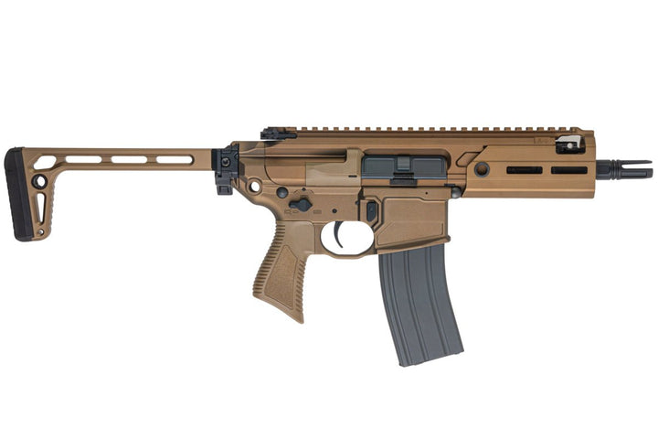 Salvo Precision MWS MCX Rattler .300BLK GBB Airsoft - 5.5 inch (G104 - 2A, No Marking) - Dark Earth - Bang Bang Airsoft