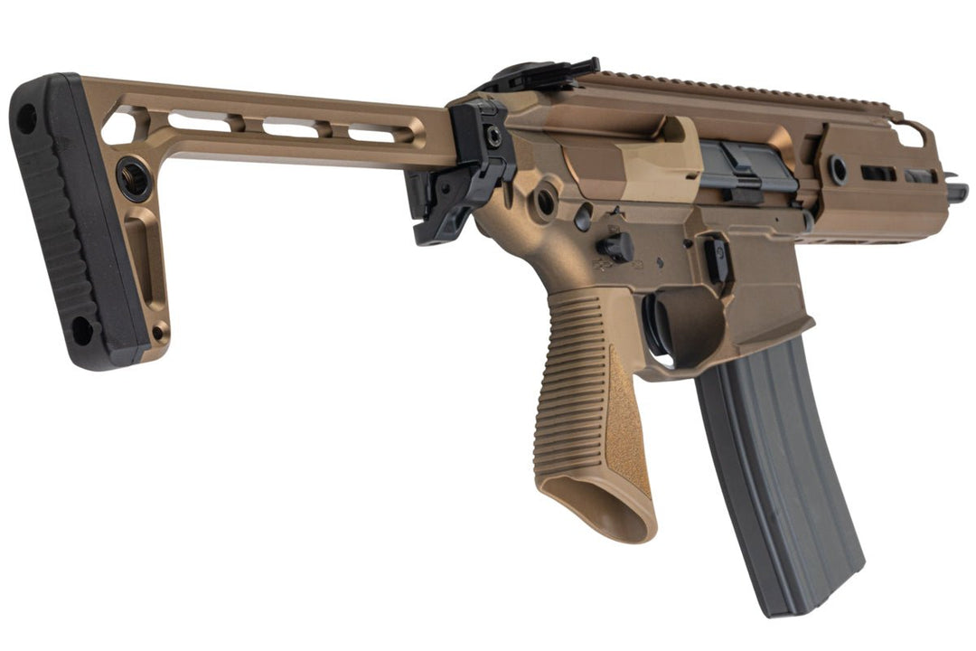 Salvo Precision MWS MCX Rattler .300BLK GBB Airsoft - 5.5 inch (G104 - 2A, No Marking) - Dark Earth - Bang Bang Airsoft