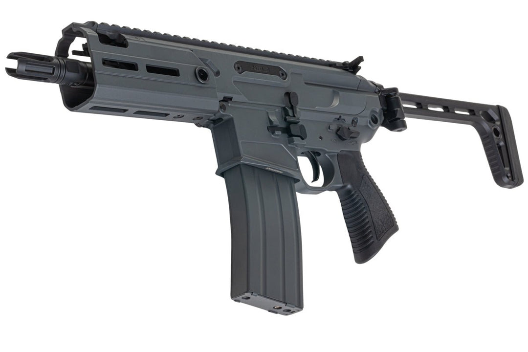 Salvo Precision MWS MCX Rattler .300BLK GBB Airsoft - 5.5 inch (G104 - 2A, No Marking) - Grey - Bang Bang Airsoft
