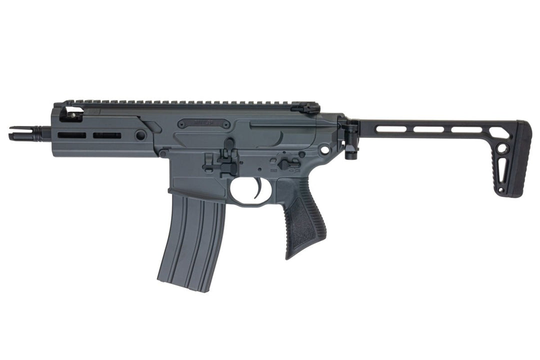 Salvo Precision MWS MCX Rattler .300BLK GBB Airsoft - 5.5 inch (G104 - 2A, No Marking) - Grey - Bang Bang Airsoft