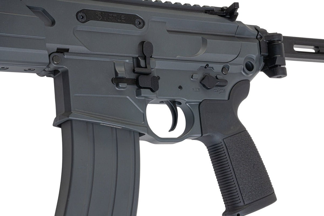 Salvo Precision MWS MCX Virtus 5.56 GBB Airsoft - 11.5 inch (G104 - 2B, No Marking) - Grey - Bang Bang Airsoft