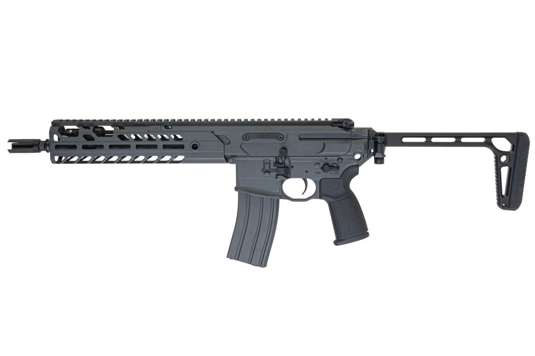 Salvo Precision MWS MCX Virtus 5.56 GBB Airsoft - 11.5 inch (G104 - 2B, No Marking) - Grey - Bang Bang Airsoft