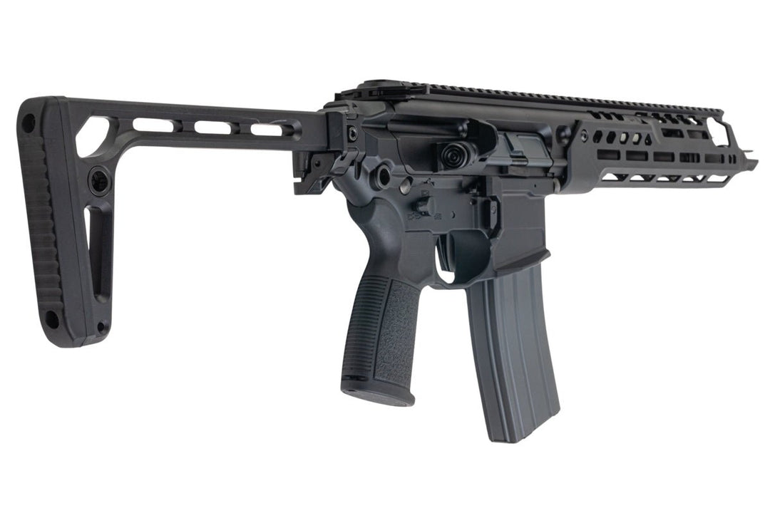 Salvo Precision MWS Spear LT 5.56 GBB Airsoft - 11.5 inch (G104 - 3B, No Marking) - Black - Bang Bang Airsoft