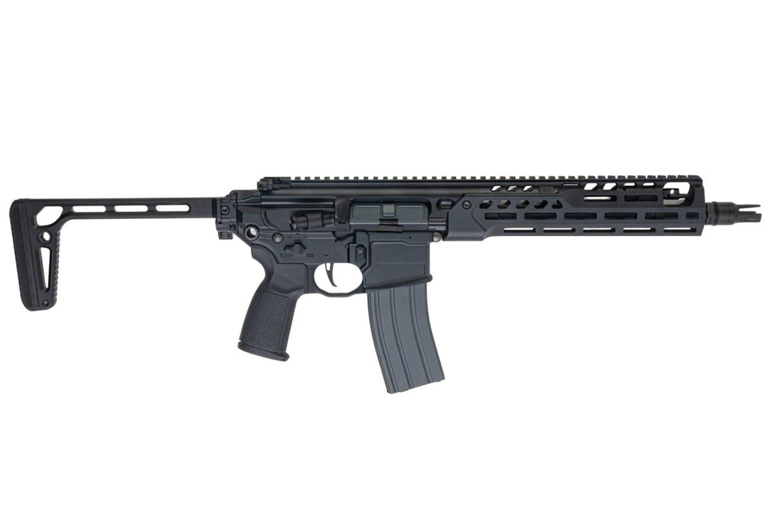 Salvo Precision MWS Spear LT 5.56 GBB Airsoft - 11.5 inch (G104 - 3B, No Marking) - Black - Bang Bang Airsoft